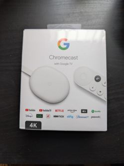 Google Chromecast with Google TV 4K
