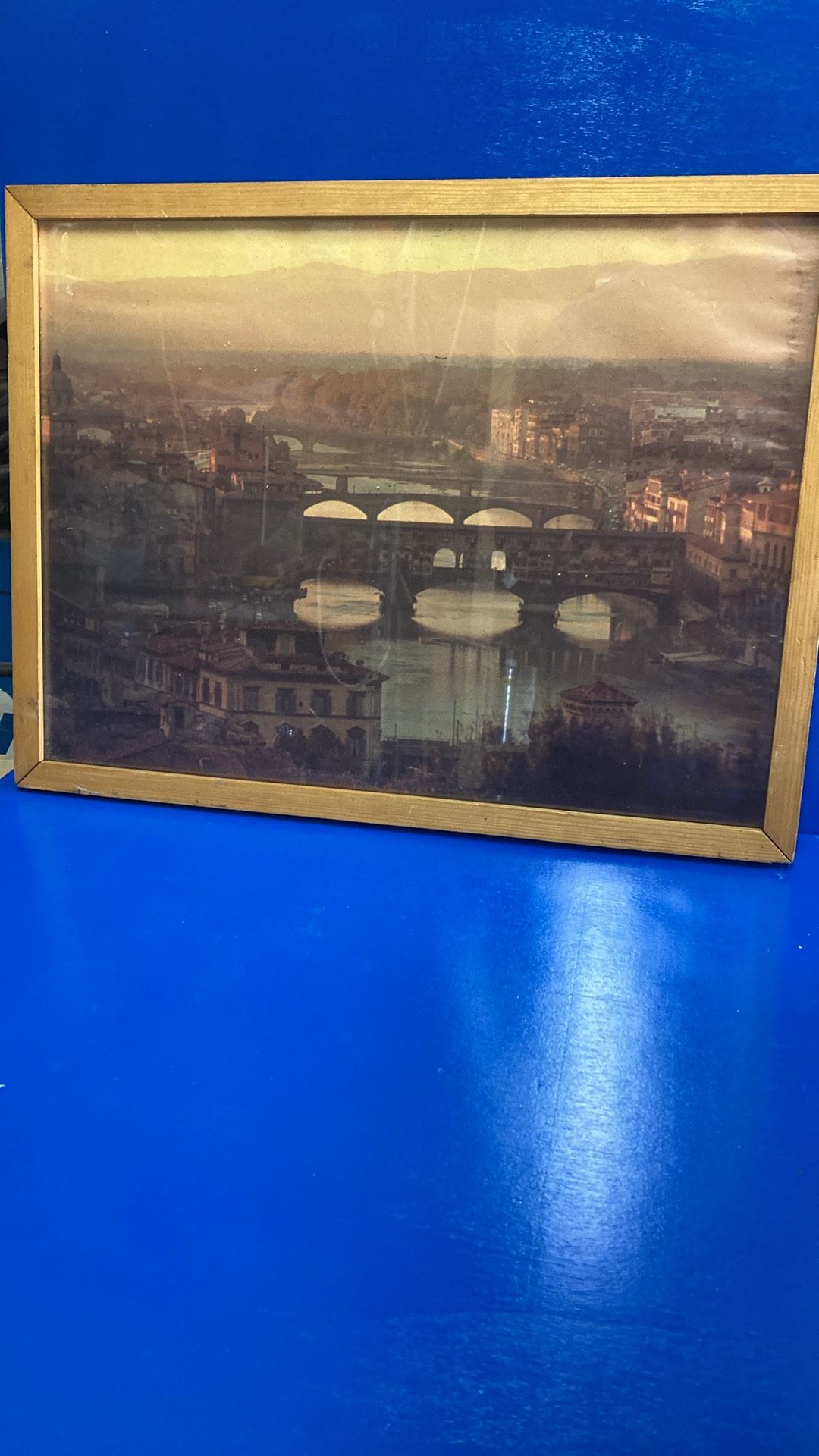 Modern vintage picture frame