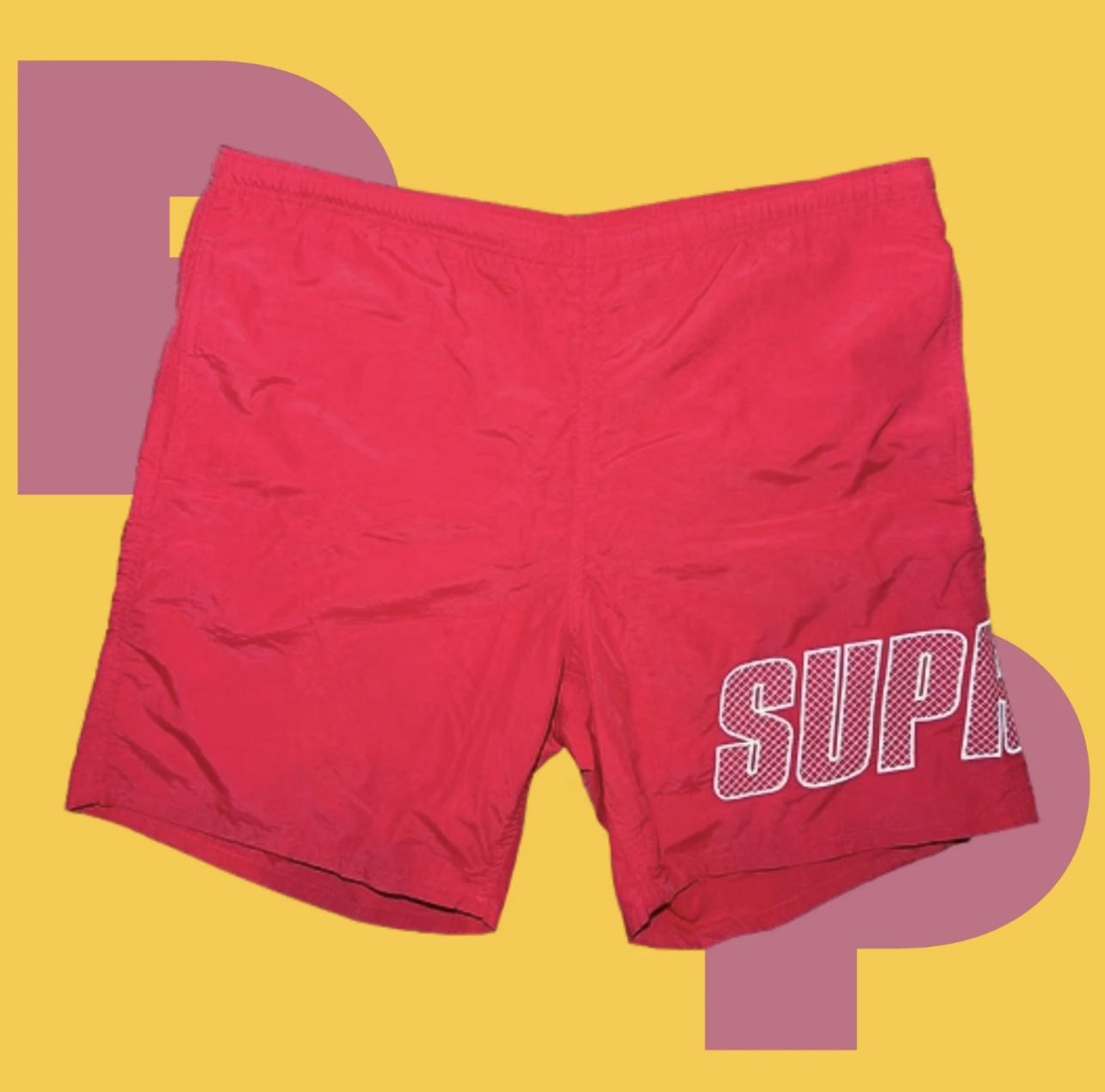 Supreme Logo Appliqué Water Short 水着 Supreme Logo Applique Water