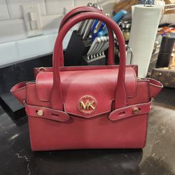 Beautiful Red MICHAEL KORS Handbag