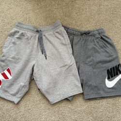 Boys Under Armour And Nike Shorts