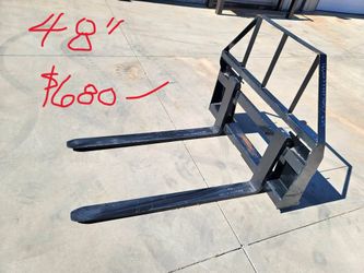 tractor forks pallet fork skid steer attachement