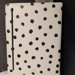 Brand New Kate Spade Notebook Folio
White with Black Polka Dots