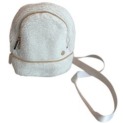 Lululemon City Adventurer Micro Backpack 3L Fleece White Opal