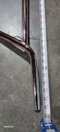 SE CHROME AND FIT BRONZE HANDLE BARS