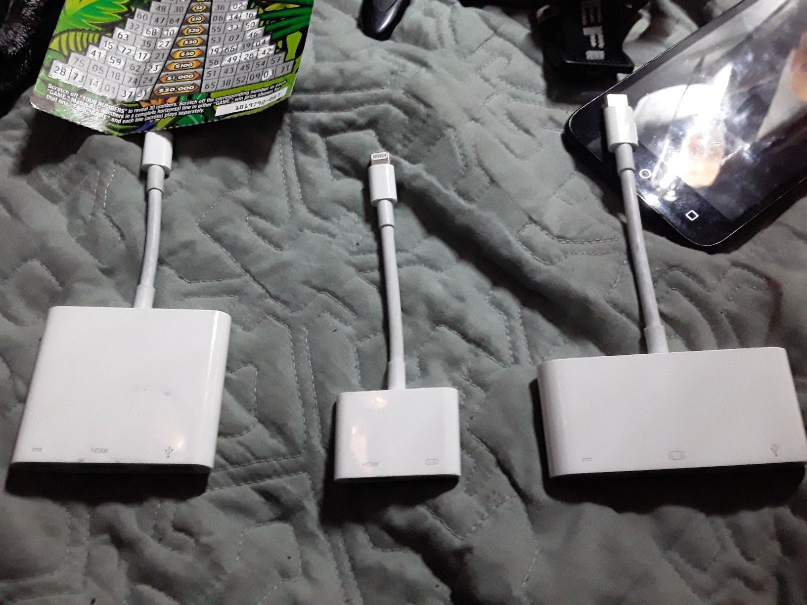 Apple USB HDMI adapters