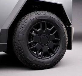 Tesla Cybertruck Parts Totes Wheels