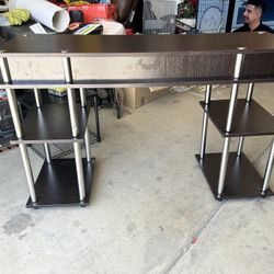 Black Office Desk