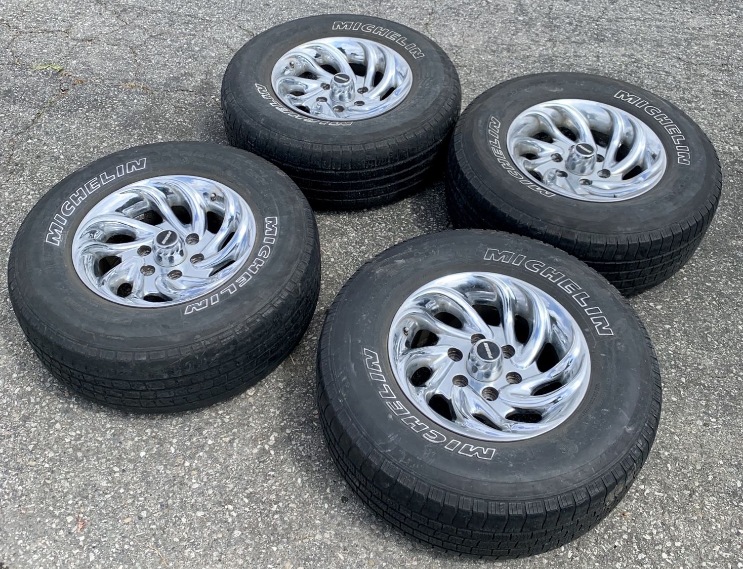 16” Vintage Centerline Racing Rims 6 Lug Wheels Chevy Silverado Truck