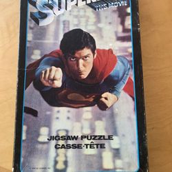 1978 Superman Puzzle Complete 