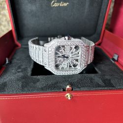 Custom Cartier Skeleton Watch