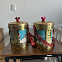 Disney Popcorn Musical Rotating Tins