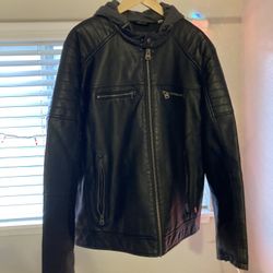 Levi’s Men’s Black Faux Leather Jacket