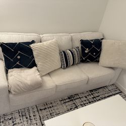 Ashley Sofa With Pillows