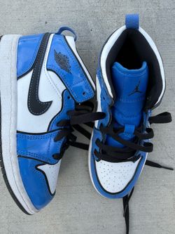 Nike Air Jordan 1 Mid Game Royal Kids Size 1Y