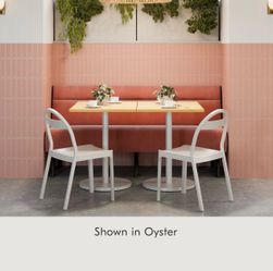 [Moving Sale] West Elm Gable Metal Stacking Chair (Orig $404) - $150 (Set of 4 Available)