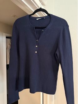 Navy blue Abercrombie Blouse