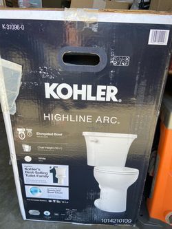 Kohler Single Flush Elongated Toilet
