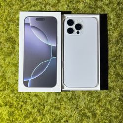 iPhone 16 Pro Max | 256GB | White Titanium | Factory Unlocked