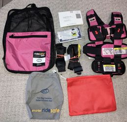 RideSafer Delight Travel Vest Gen 5 (XS) Pink 2+ Years; 22–40 lb JD14101PNK
