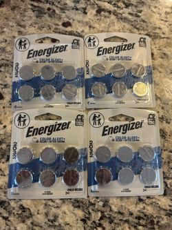 2032 batteries ( four packs of six)