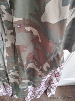 Tommy Hilfiger camo shirt