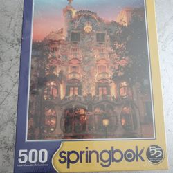 Balillo house la maison de batillo casa batiklo Springbok 500 piece puzzle brand new