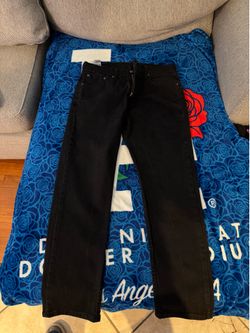 Black Levi’s Jeans size W33 L30 normal wear.