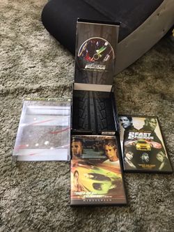 Fast and furious dvds