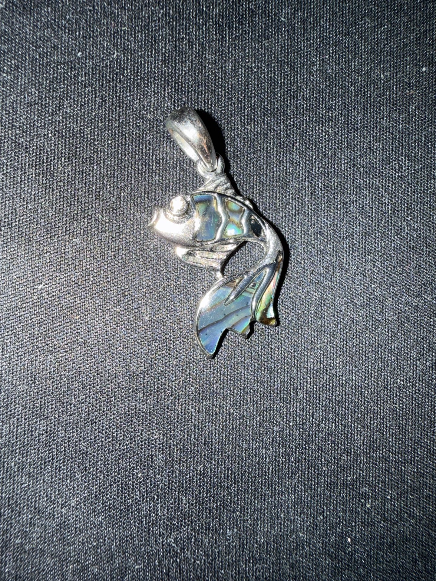 Silver Opal Pendent