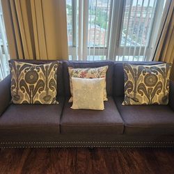 Beautiful Sofa With Pillows 