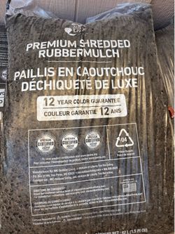 Rubber mulch