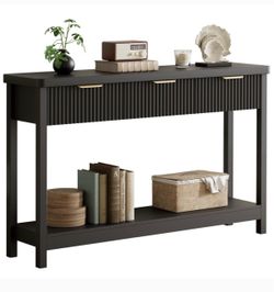 Entry way table with drawers