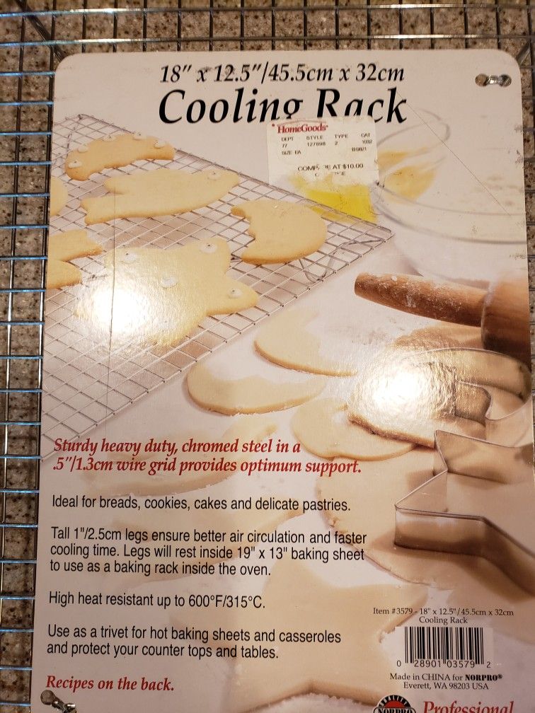 New Cooling Rack, Never Used