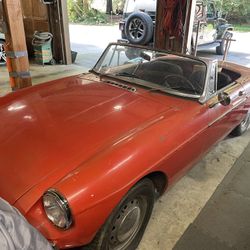 1964 MGB Roadster And Lots Of Parts 
