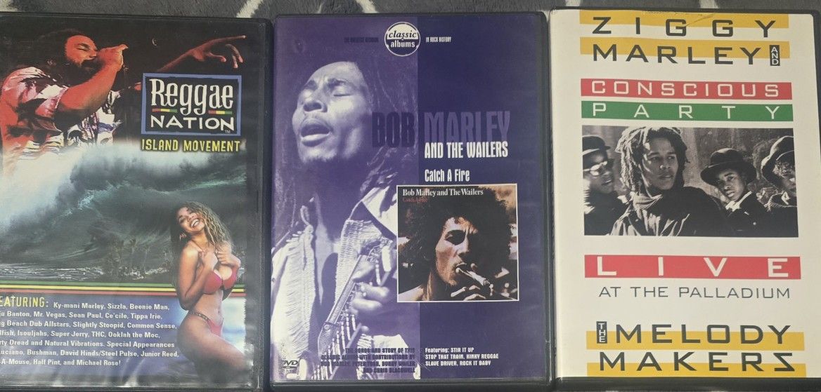 Bob Marley,  Ziggy Marley,  Reggae Nation DVD'S Reggae 