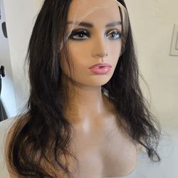 Lace front wig brown 24in HH