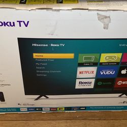 40” Roku Hisense Tv