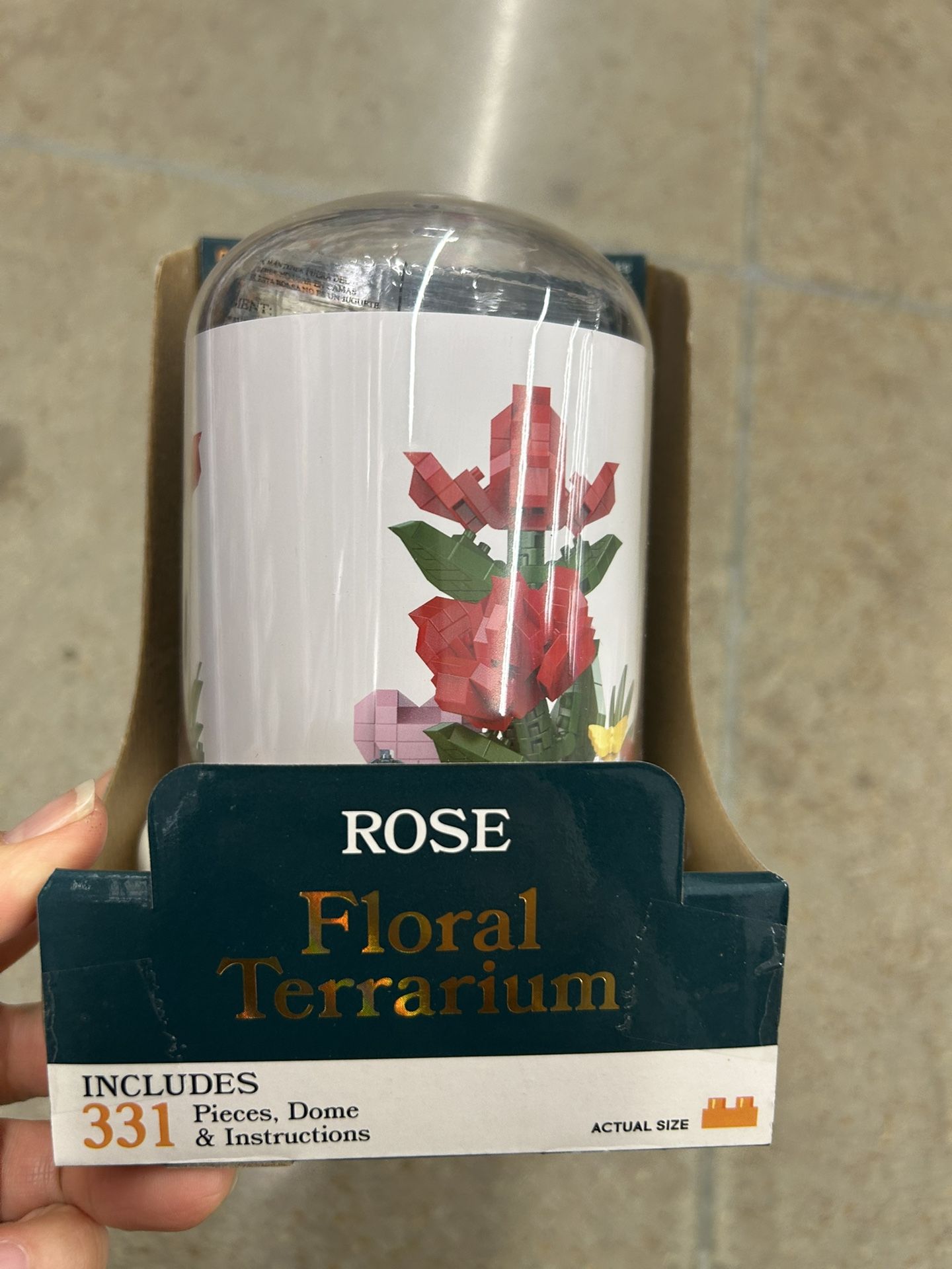 NWT Rose Building Block Set
