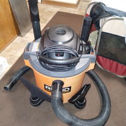 Like New Ridgid 40123 Wet/Dry Vacuum WD1270EX 12 Gallon Portable Vac
 