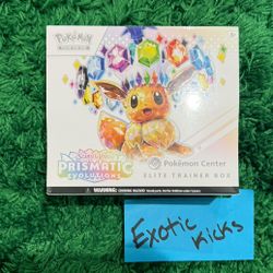 Prismatic Evolutions ETB (Pokemon Center Edition)