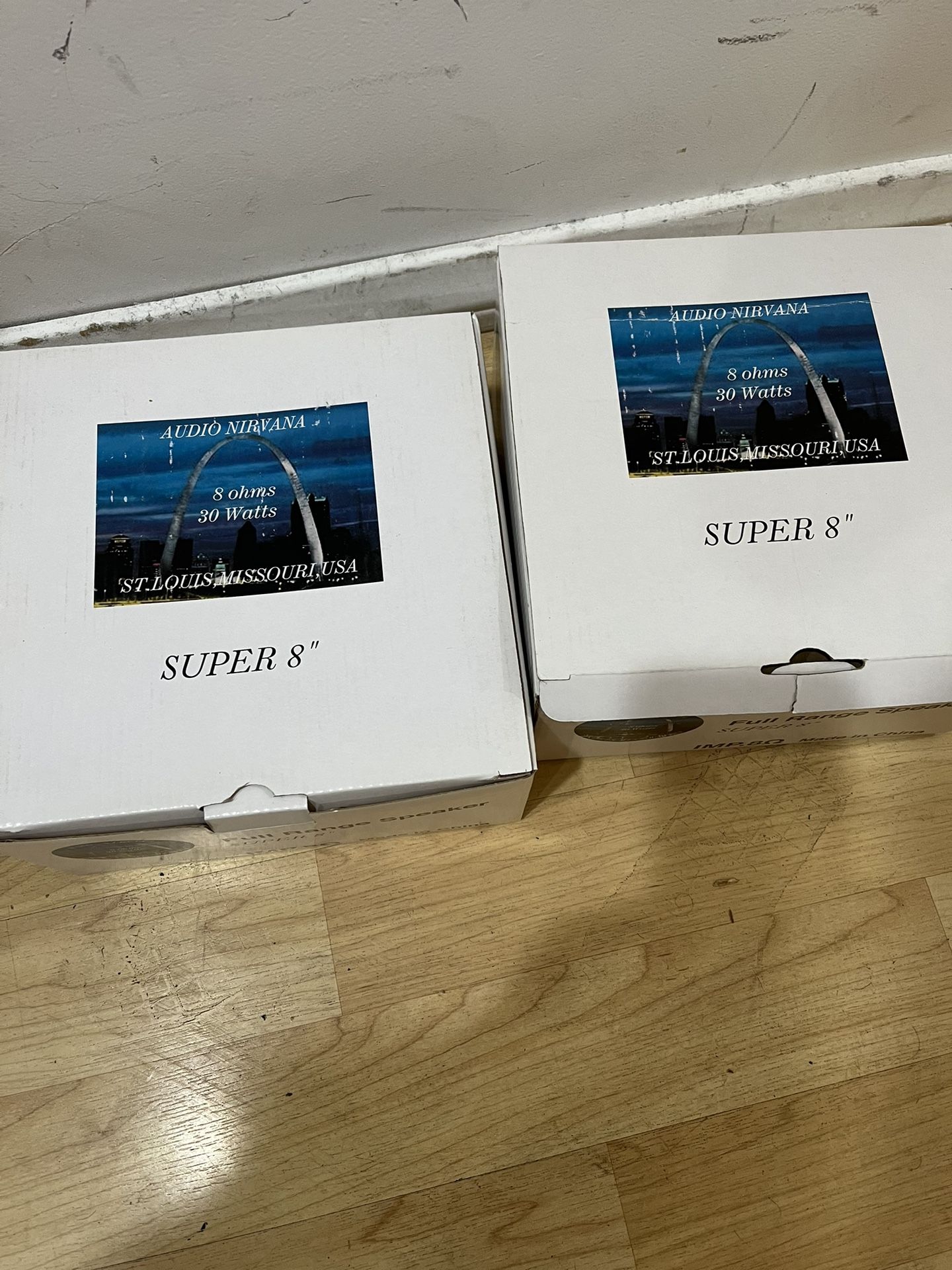 New Audio Nirvana Super 8 Speakers
