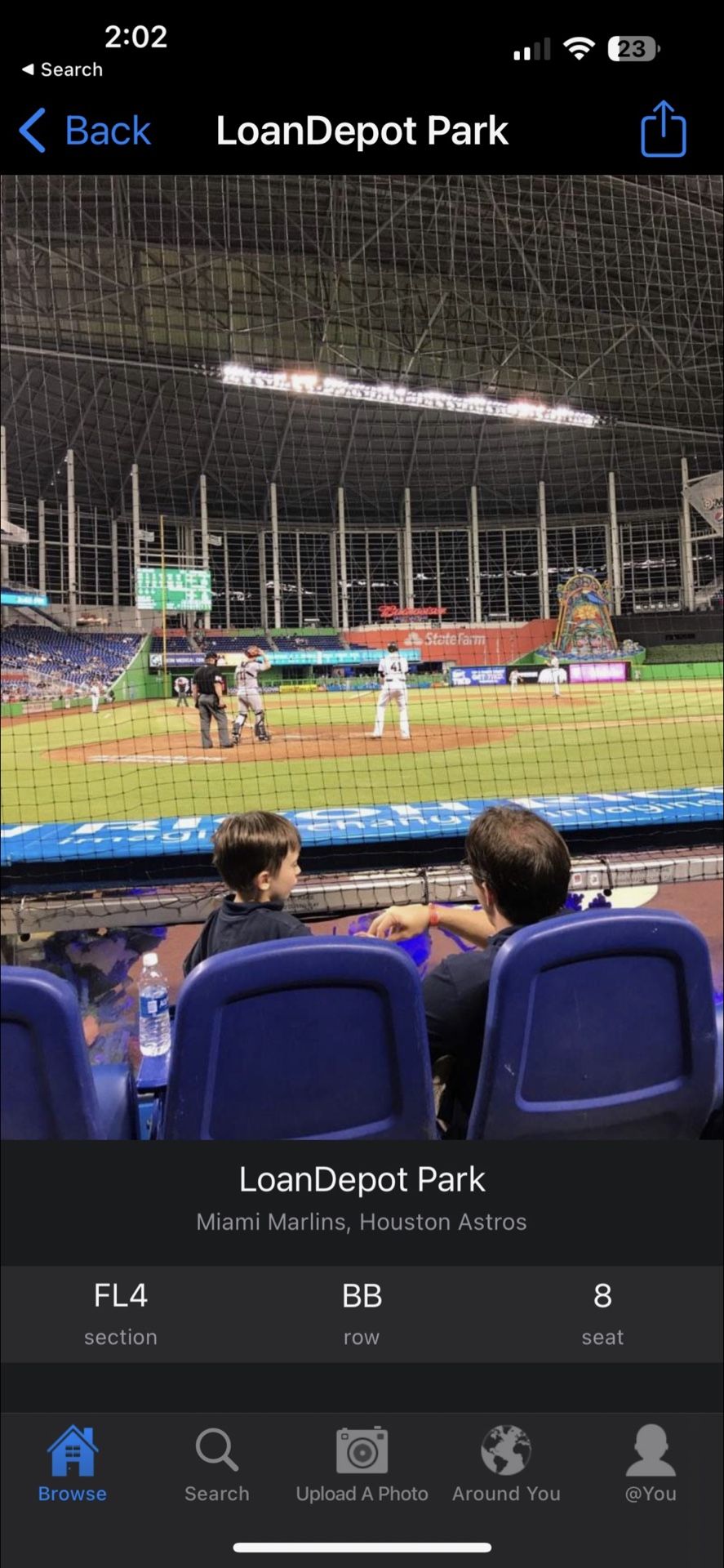 Miami Marlins Vs NY Mets Baseball Tickets 