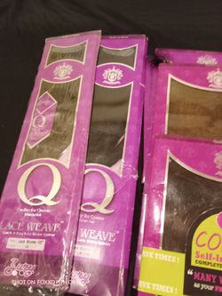 Q Lace Weave Human Hair Extensions Bundle