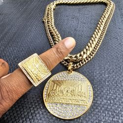 I Deliver I Ship 14k Gold Plated Set
