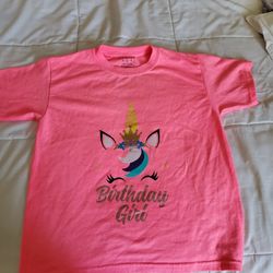 Girls Birthday T Shirt 