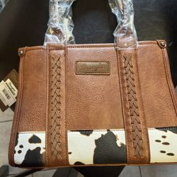 Wrangler Cow Print  purse