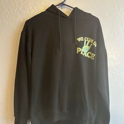 A$$holes Live Forever Hoodie Mens Size Medium We Cum In Peace Alien