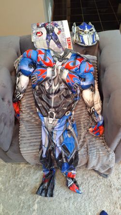 TRASFORMERS COSTUME SIZE 10-12 $10