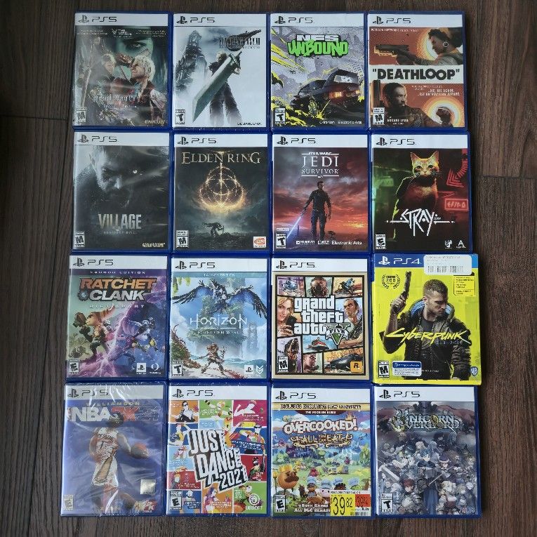 PS5 Games Sale – Sealed & Like New – Huge Selection, Best Prices